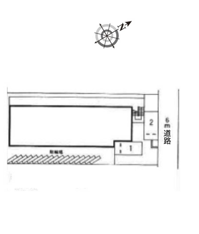 レオパレス白糸 配置図