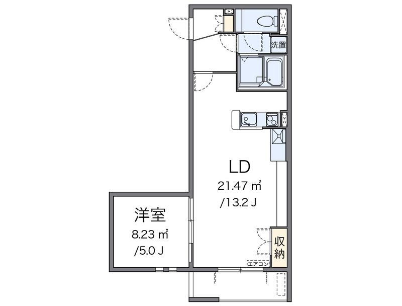 ミランダベル　エスポワール青葉 間取図