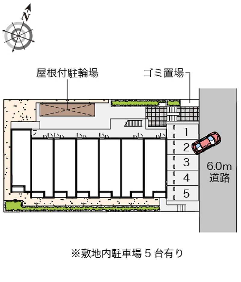 クレイノイヤサカ 配置図