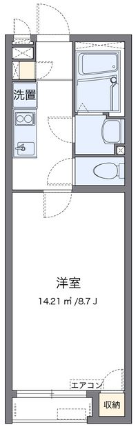 クレイノヴィオラ 間取り図