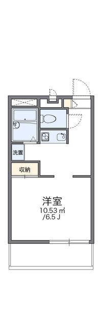 レオパレスシュピール 間取り図