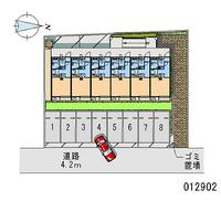 12902 Monthly parking lot