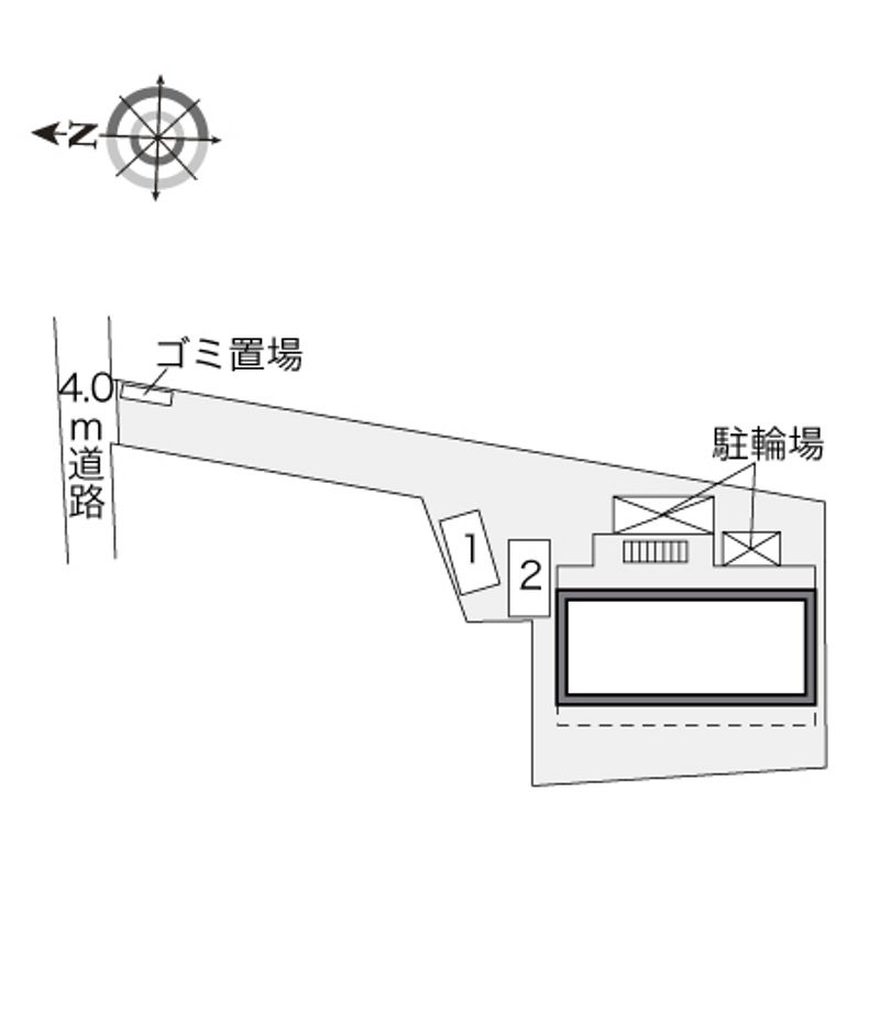 レオパレスサニーコート 配置図