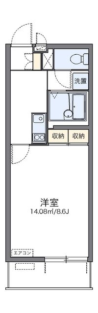 レオネクストアロマルカネハイツ 間取り図