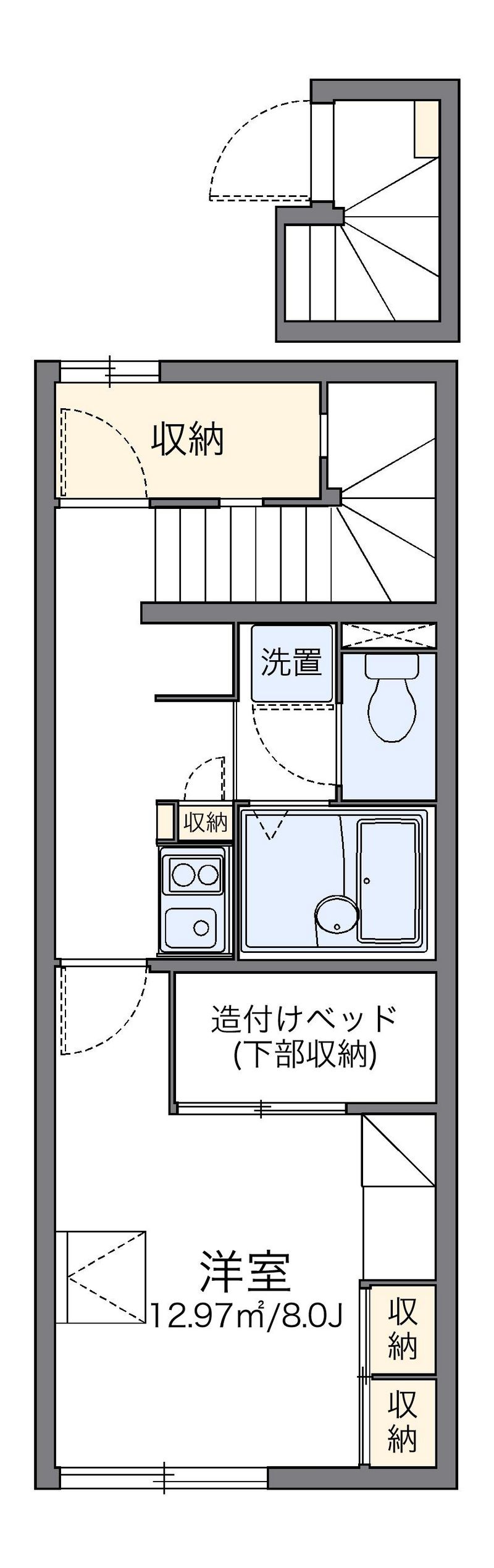 レオパレスエトワール 間取図