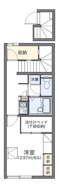 レオパレスエトワール 間取り図