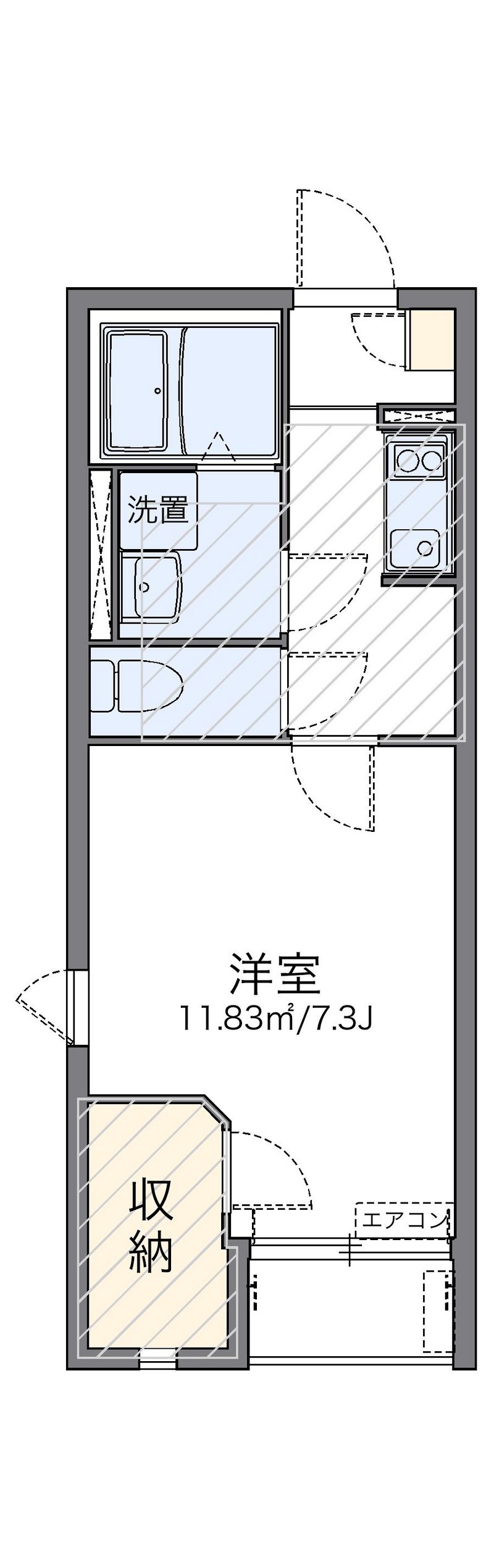 レオネクストクレストタウンＥ 間取り