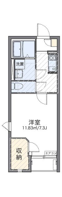 レオネクストクレストタウンＥ 間取り図