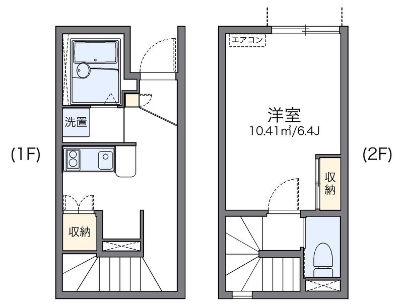 レオネクスト駒ヶ林 間取図
