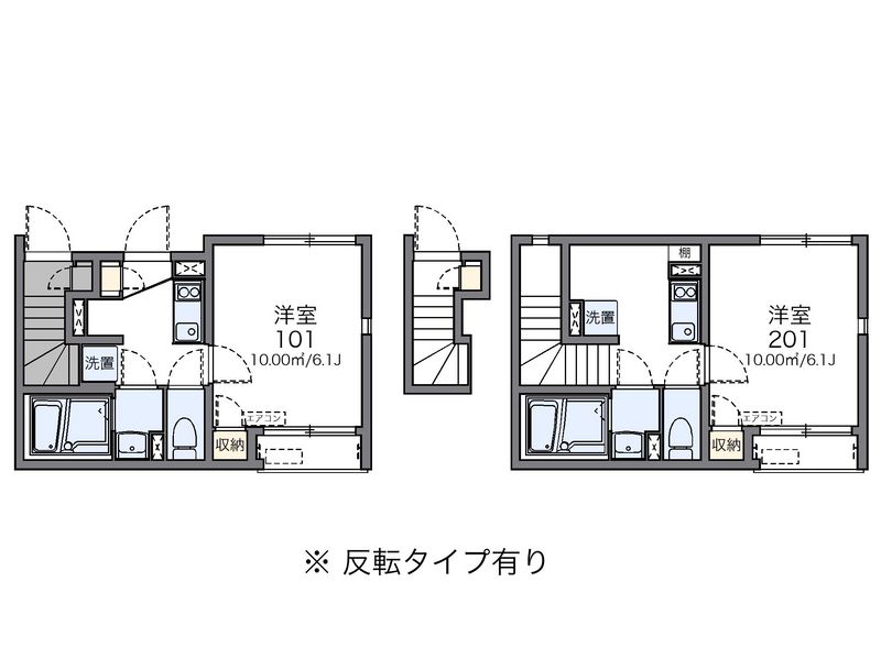 レオネクストカローレⅡ 間取図