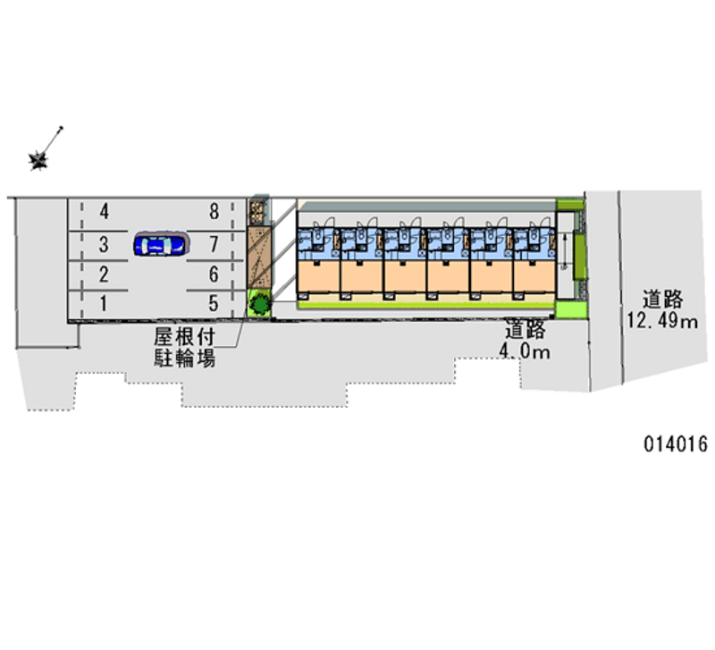 14016 bãi đậu xe hàng tháng