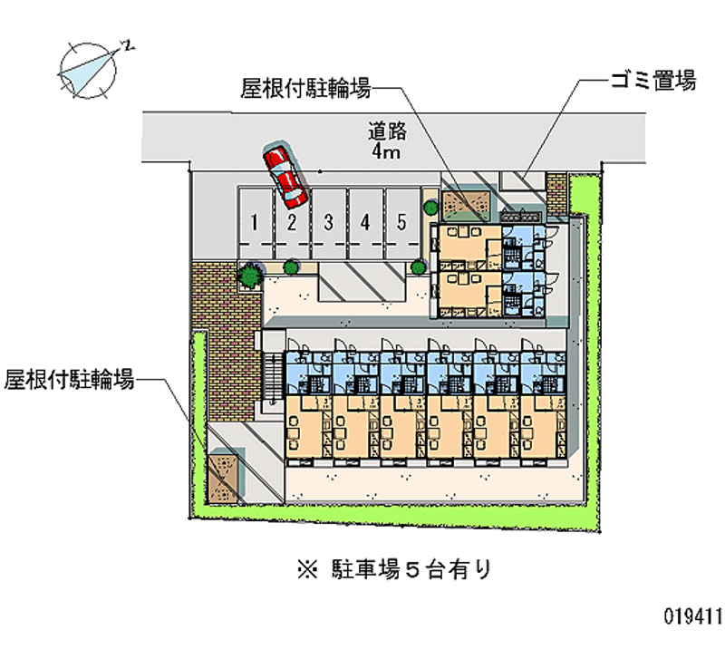 レオパレススワホーム 区画図
