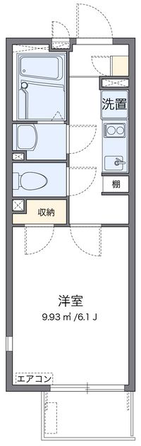 レオネクストＴ　ヴィルヌーブⅤ 間取り図