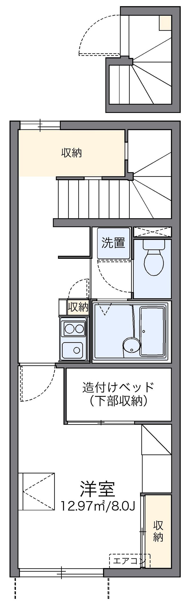 レオパレスＮ　ノア 間取図
