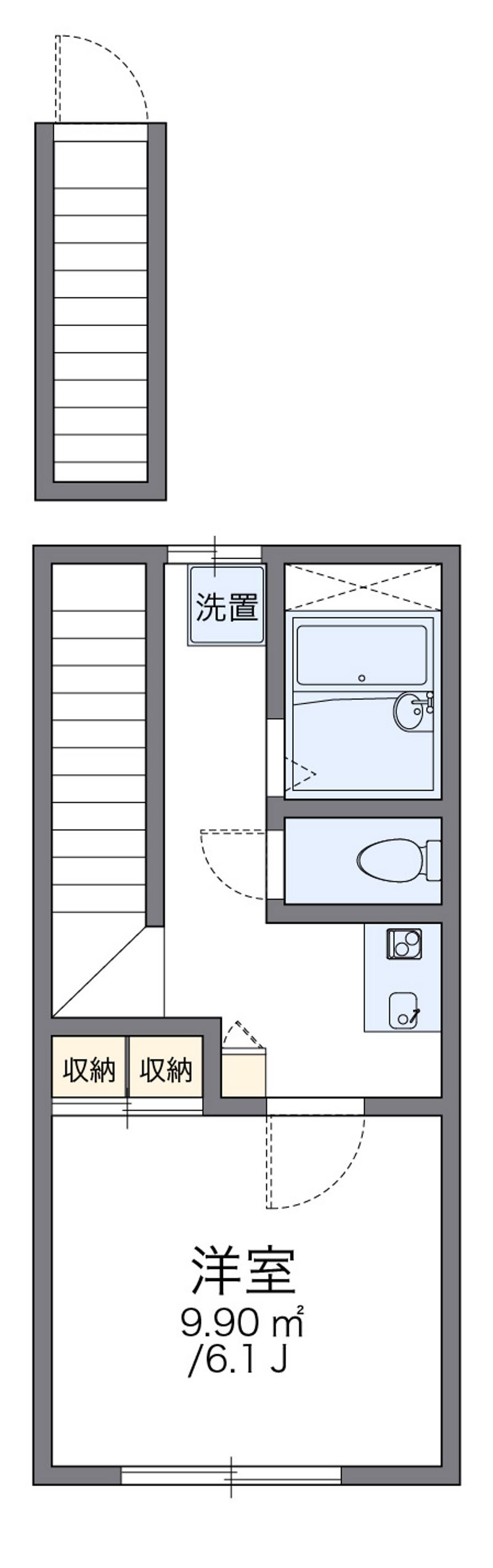 レオパレスＳＥＮＧＥＮ 間取図