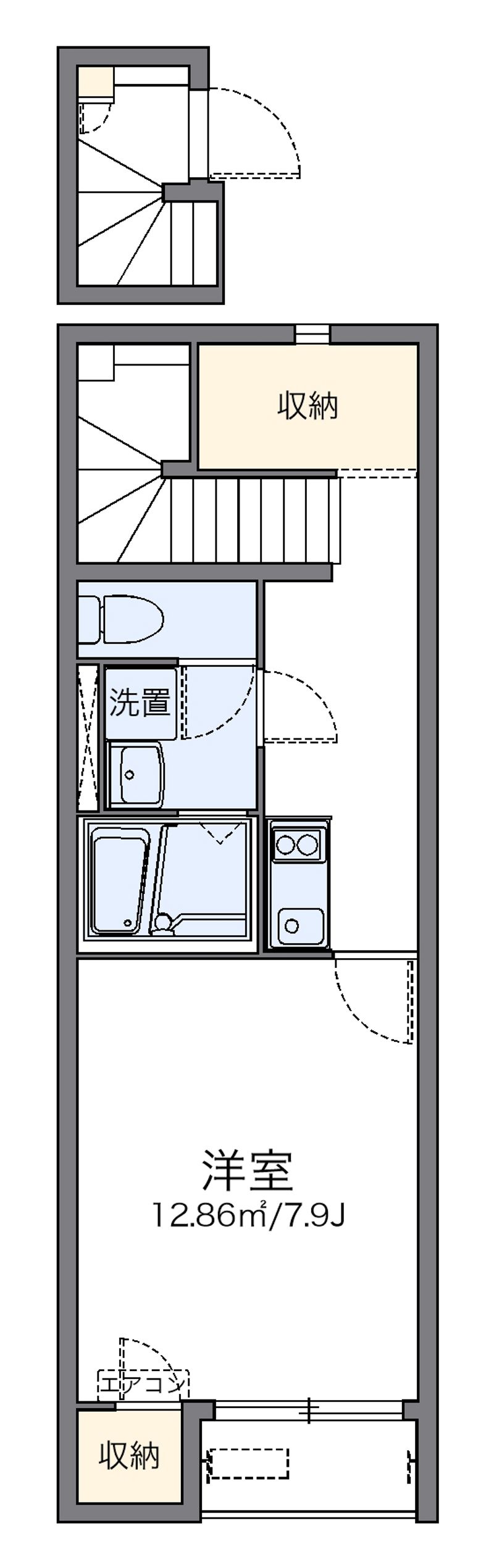 レオネクスト薬師 間取図