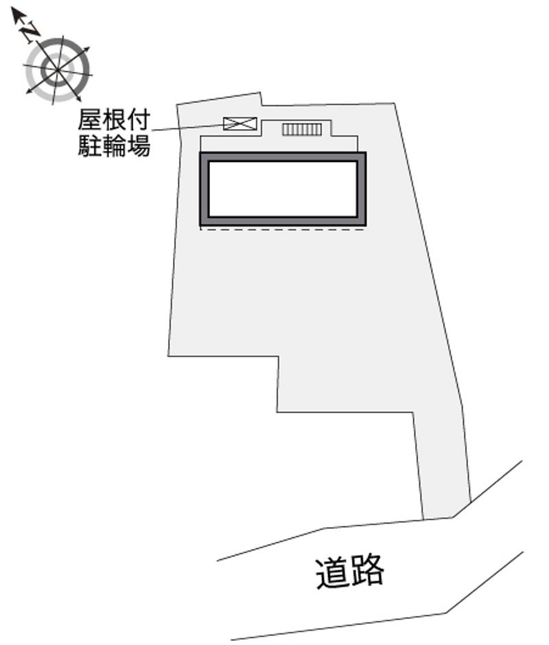 レオパレスブルーヒルズＨＫ 配置図