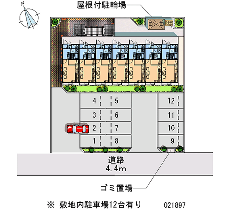 21897月租停车场