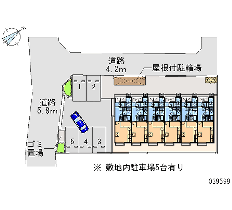 39599 Monthly parking lot