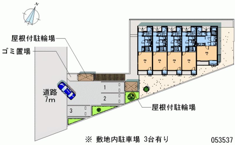 レオネクスト小原橋 区画図