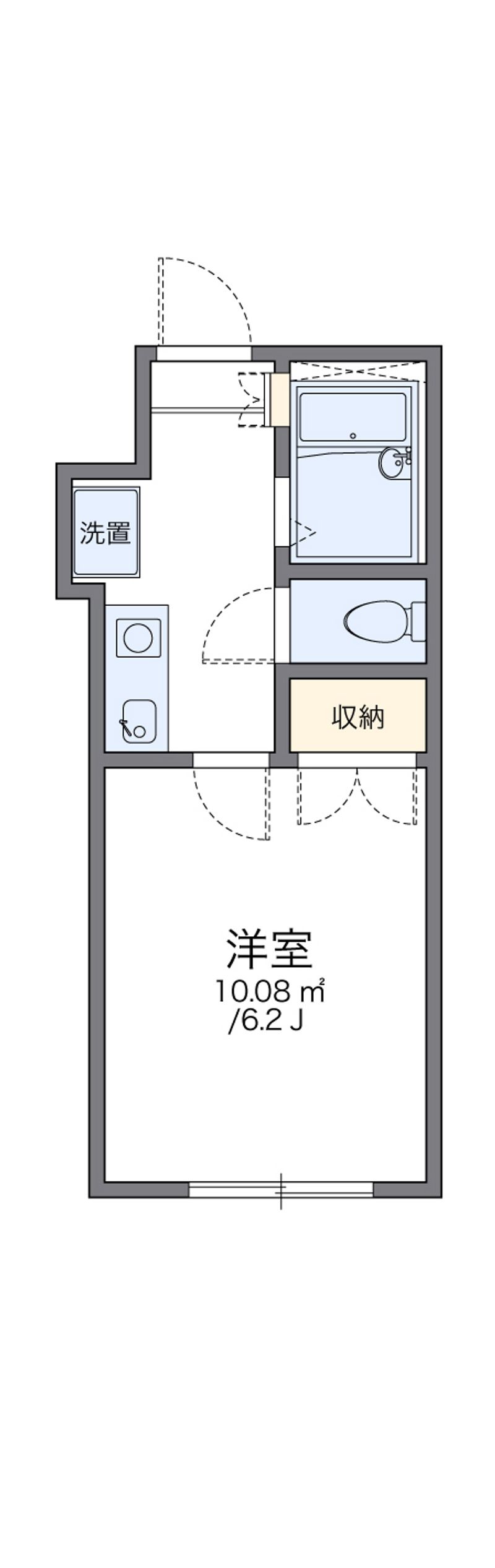 leopalace Sunagocho Floor plan