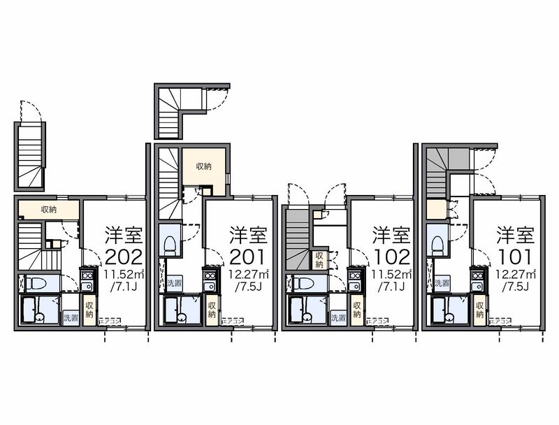 レオネクストダリア 間取図