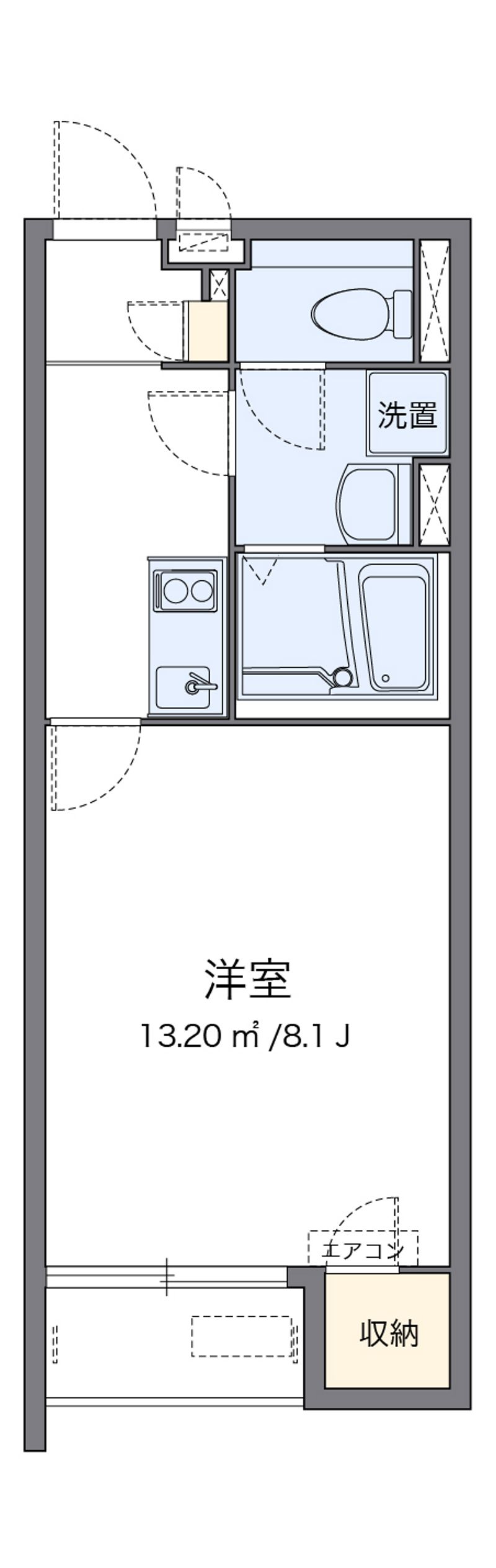 クレイノリバーサイドⅡ 間取り