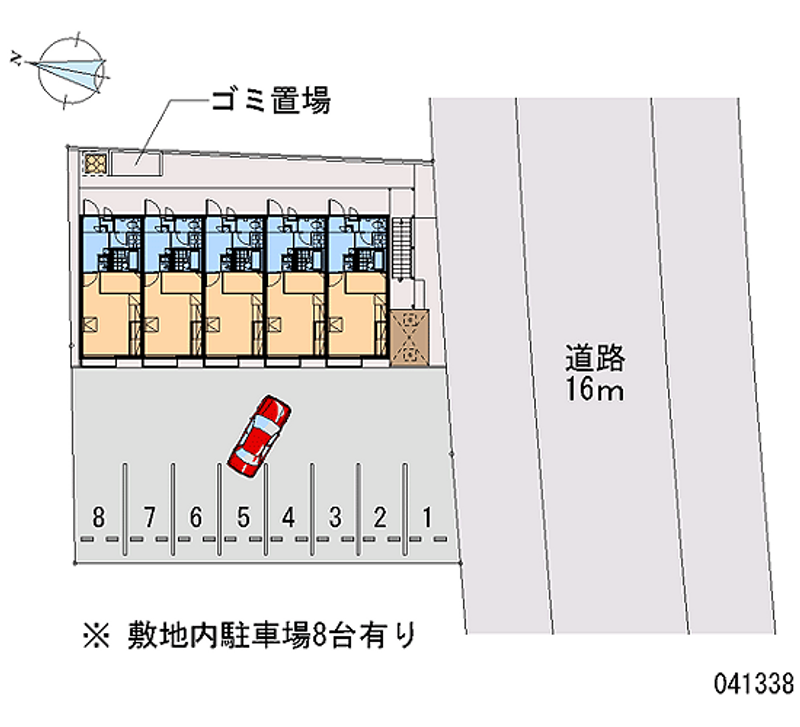 41338月租停車場