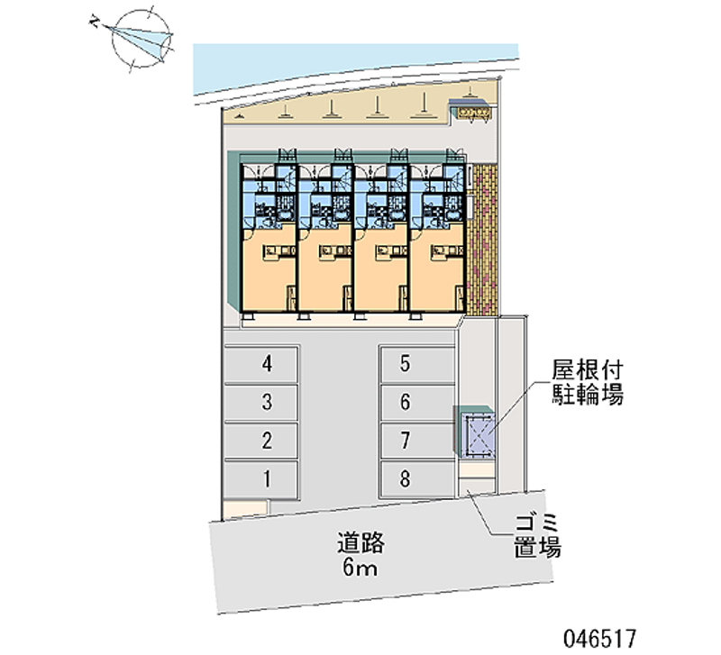 レオネクストムスクローズ 月極駐車場