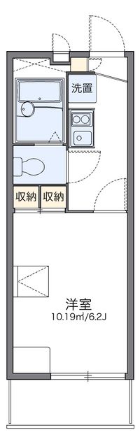 レオパレスウィンドワード 間取図