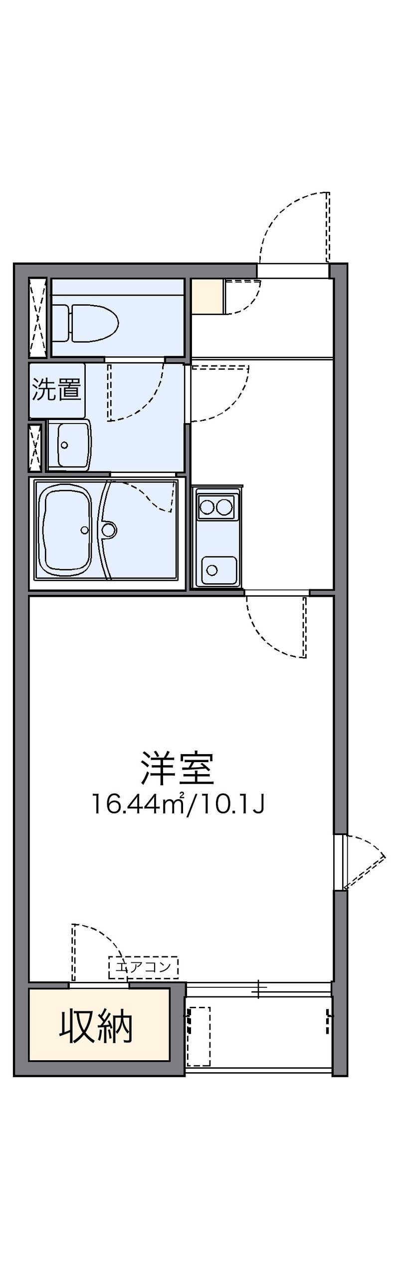 レオネクストパインヒルⅢ 間取図