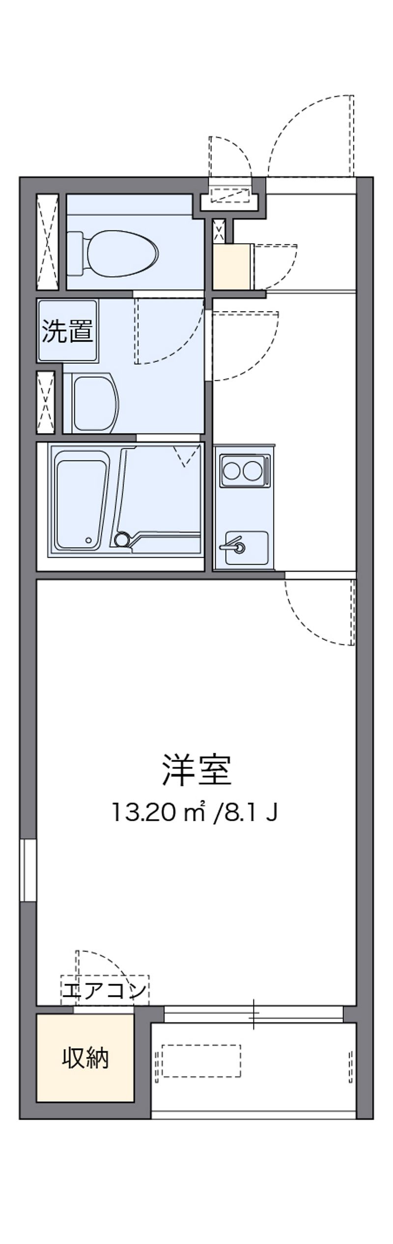 レオネクストラルーチェ 間取図