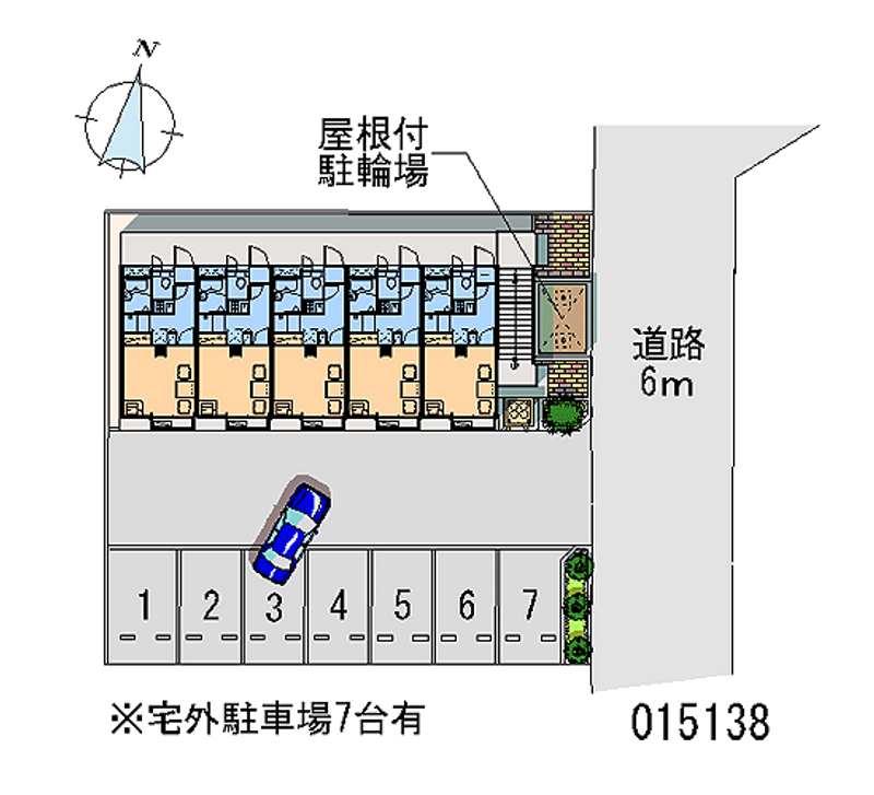 レオパレスカーサエスペランサ 月極駐車場