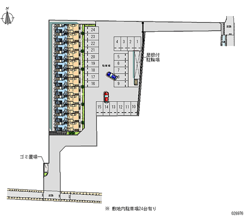 26976月租停车场