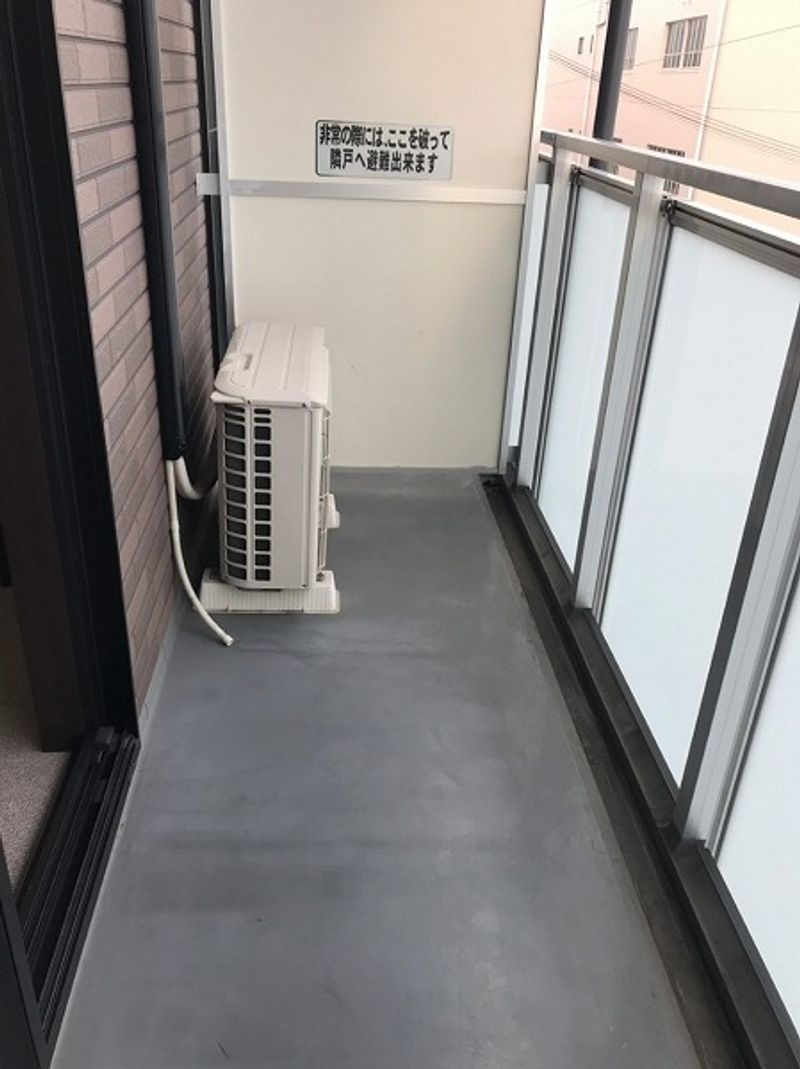 レオネクスト東郷通Ⅱ バルコニー