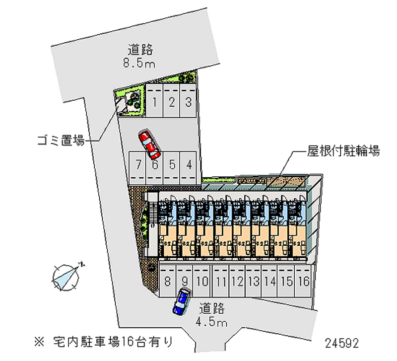 24592月租停車場