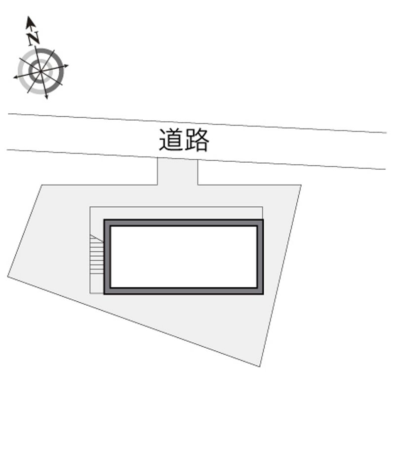 レオパレスＥｒｄｂｅｅｒｅ 配置図