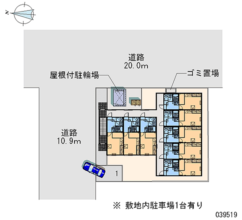 レオパレストーヤ 月極駐車場