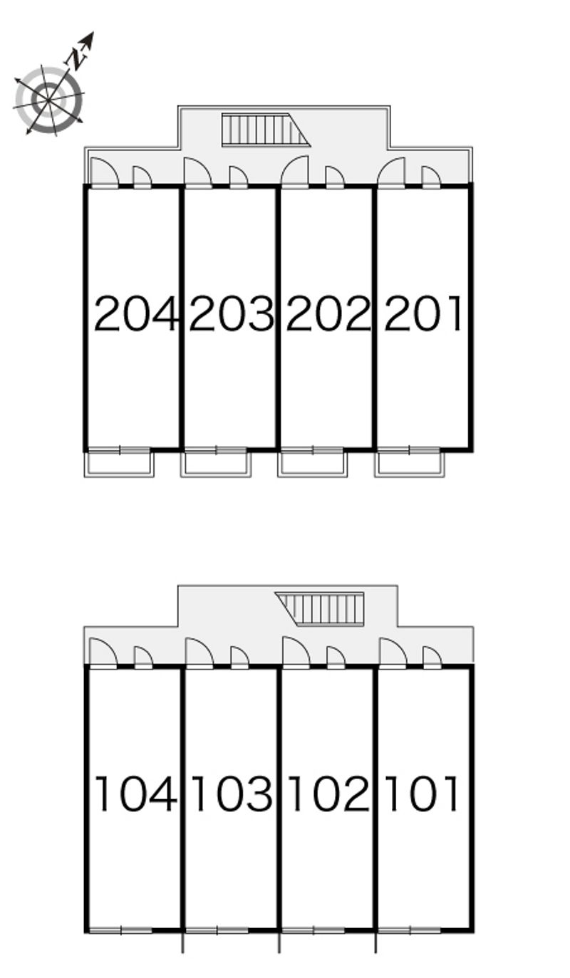 レオパレスアイ 間取配置図