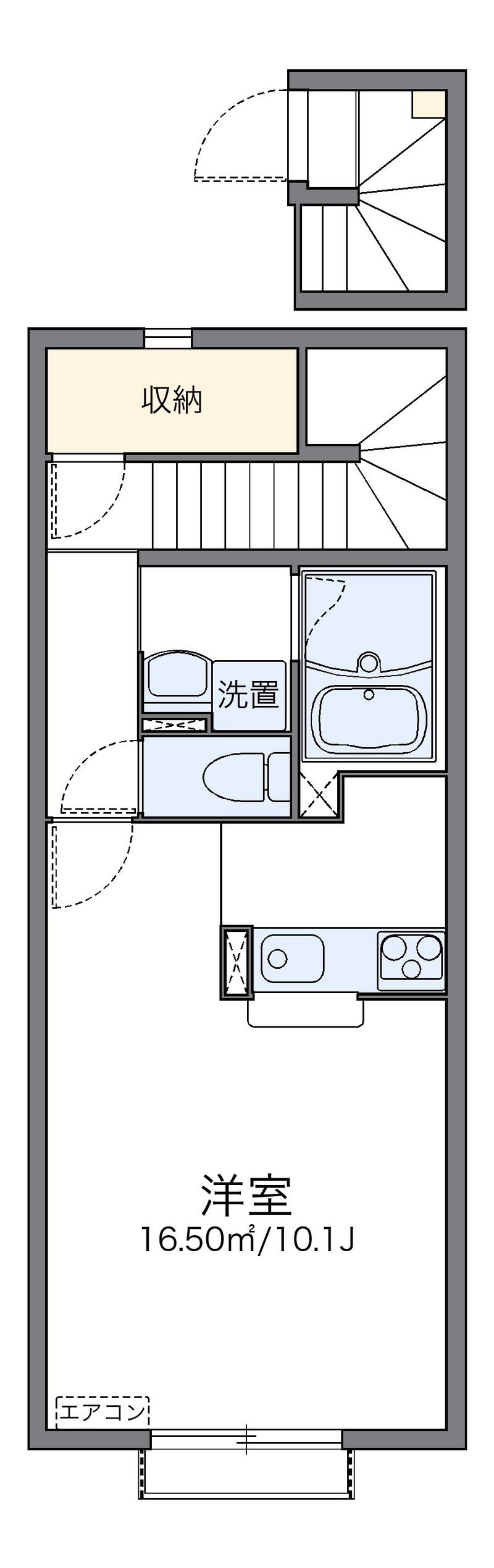 レオネクスト段々 間取図