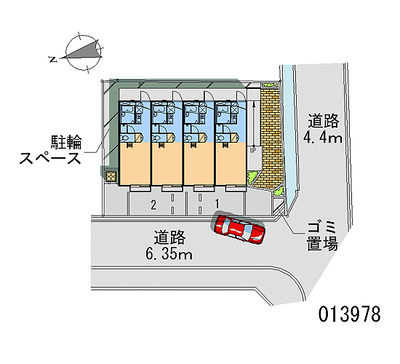 13978 Monthly parking lot