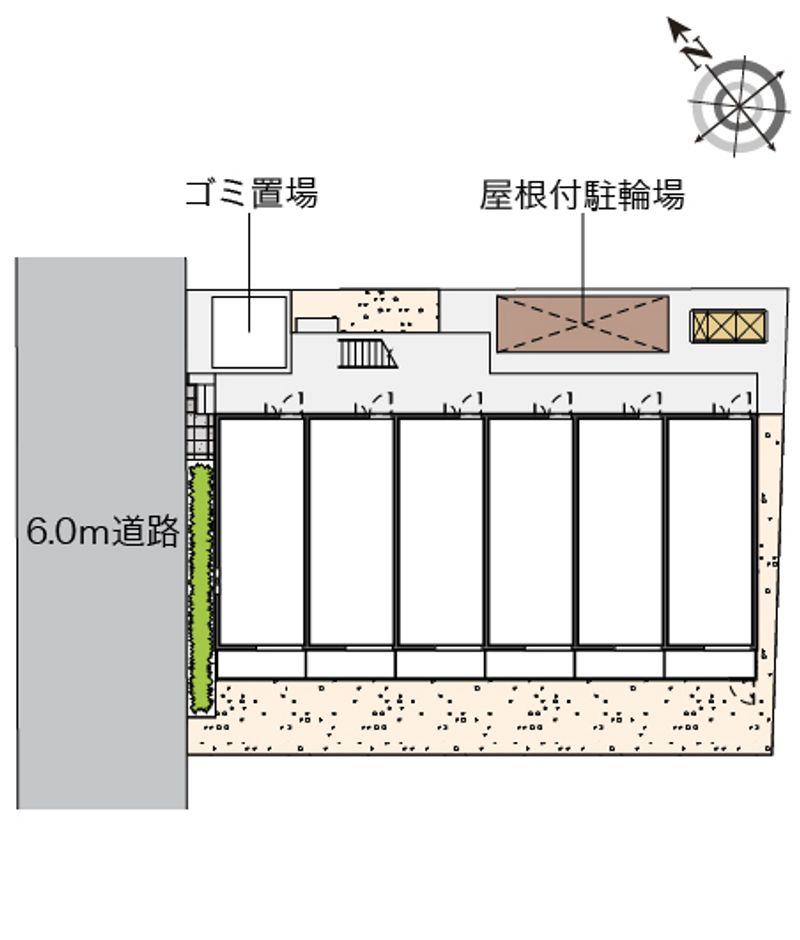 クレイノグラシアス　ワン 配置図