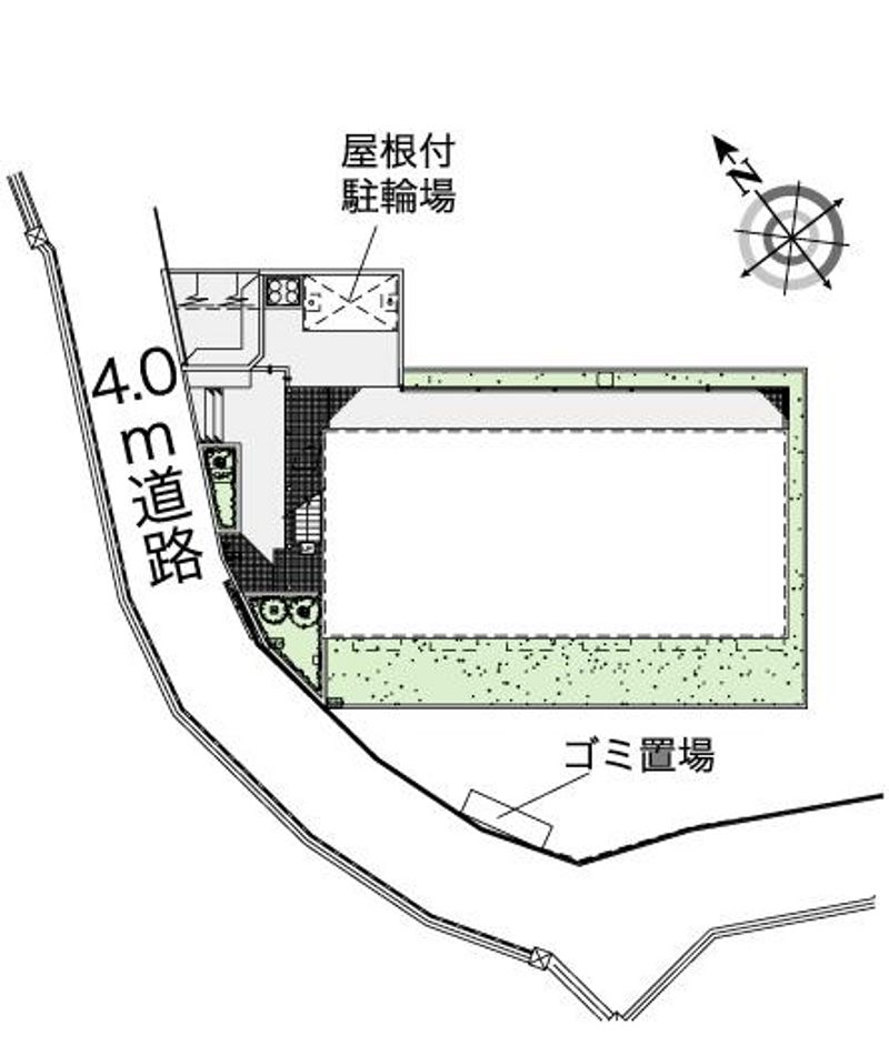 レオパレスビューテラス 配置図