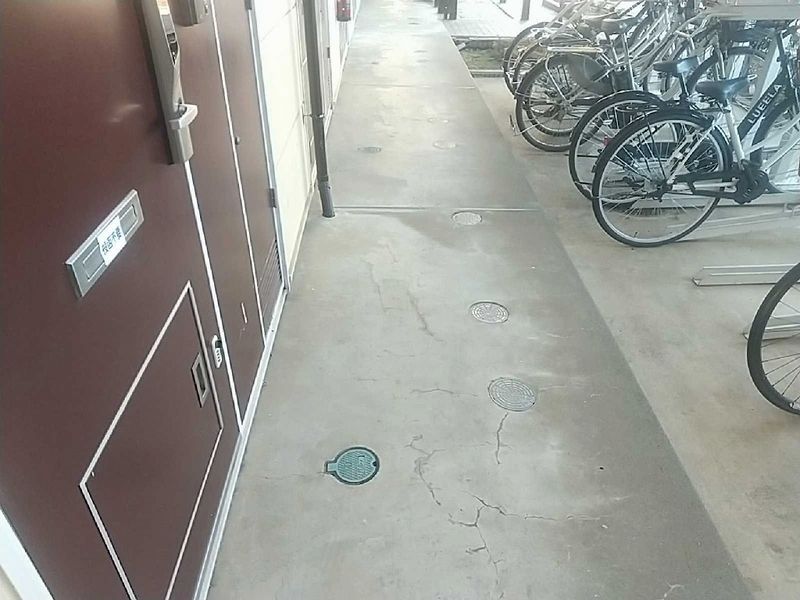 レオパレスパークサイドグレース 共用部分
