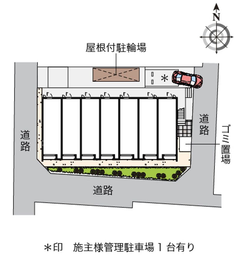 クレイノサウザンドリバー 配置図