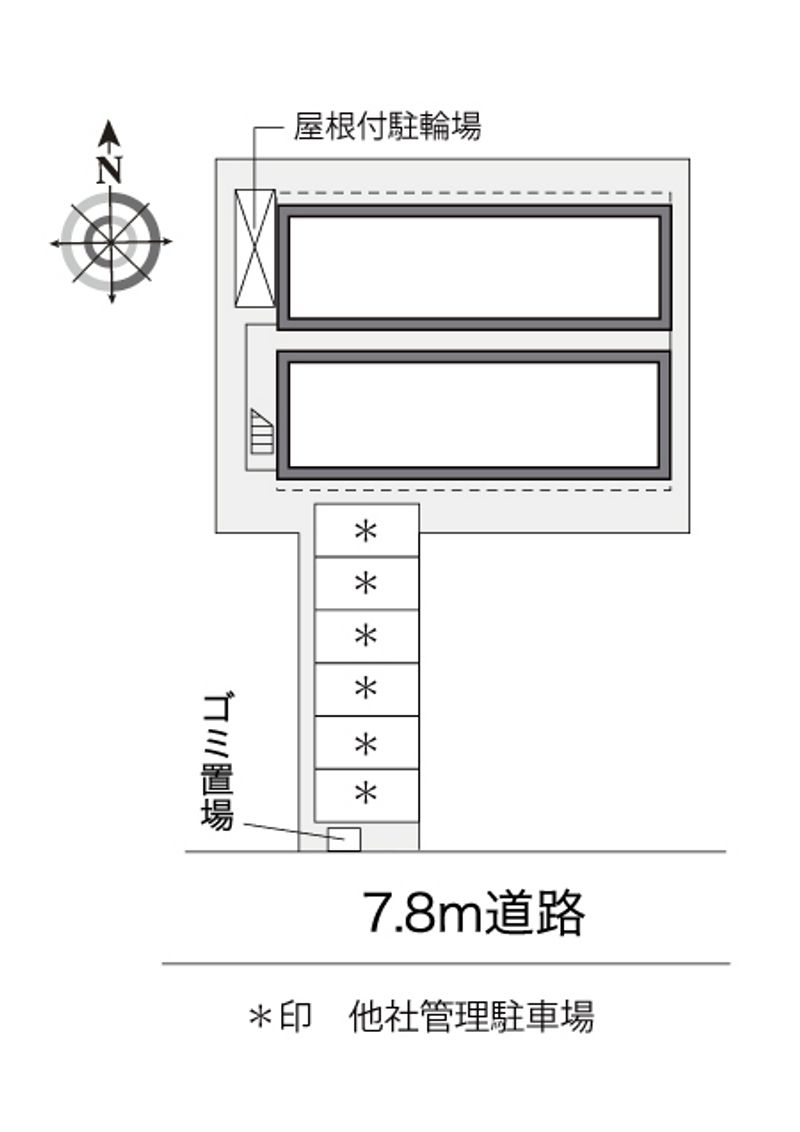 レオパレスアニーズ 配置図