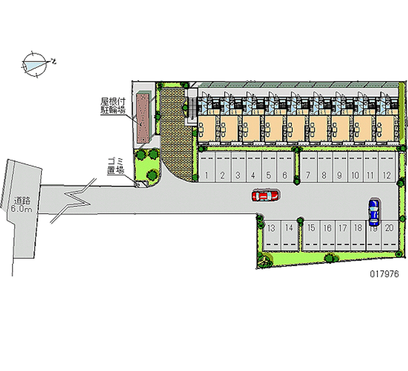 17976 Monthly parking lot