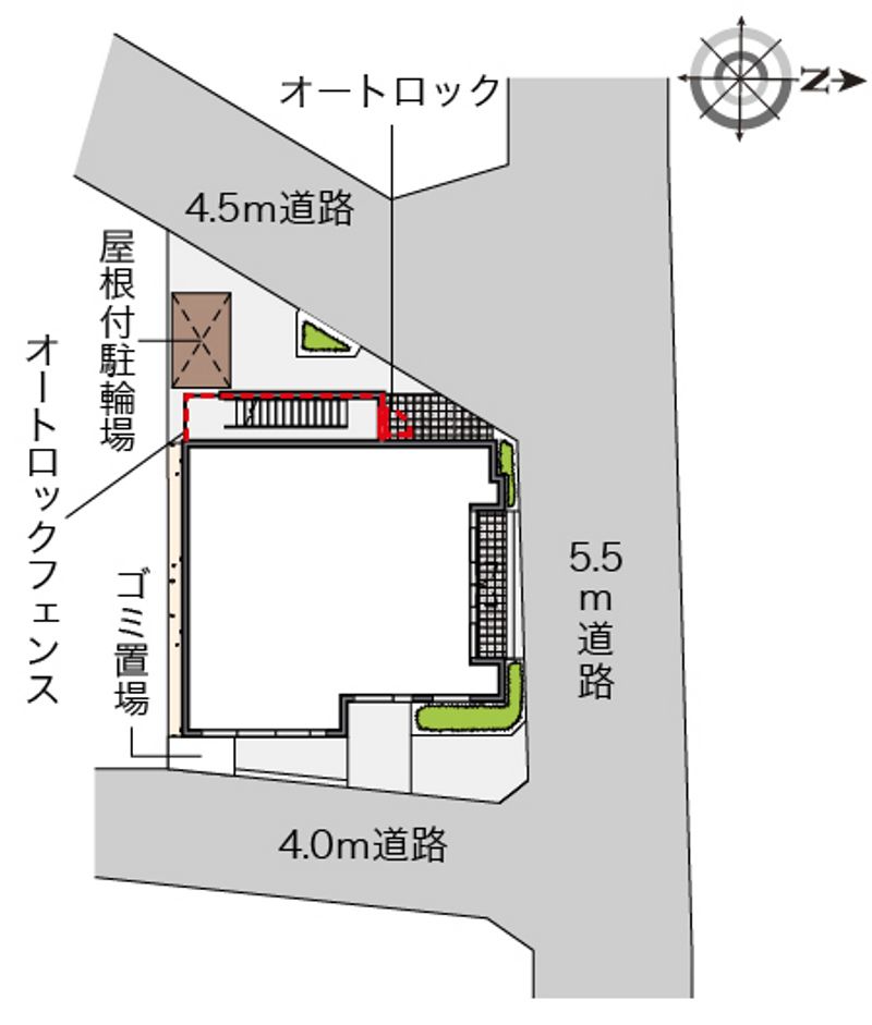 クレイノリレーション中野 配置図