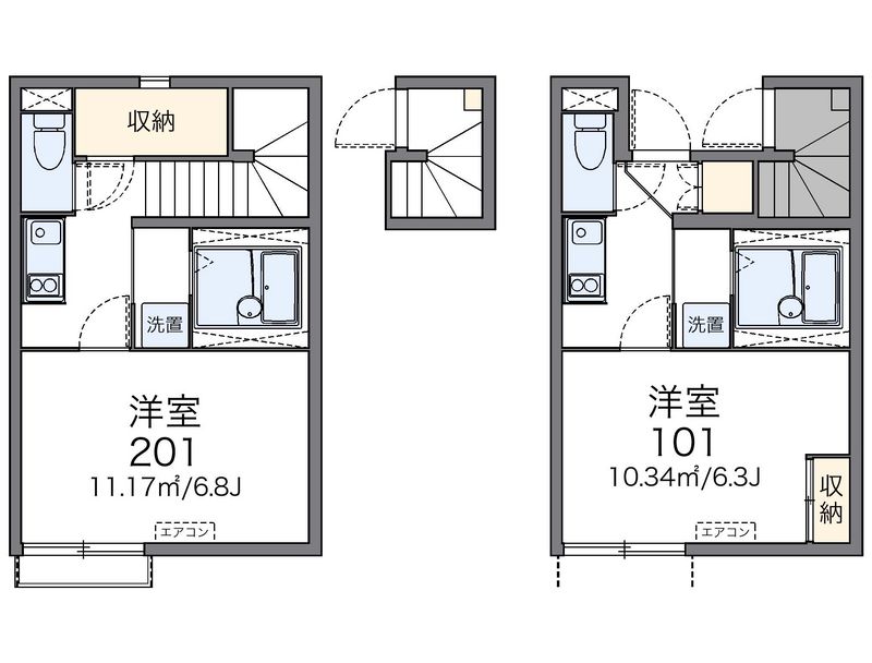 レオネクストワンニュー 間取図