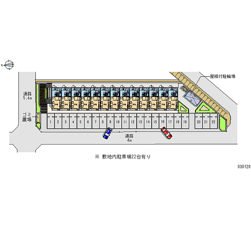 30128 Monthly parking lot